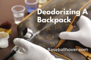 deodorizing a backpack