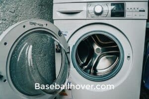 washing a baseball bag in washing machine