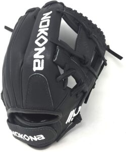 Nokona American Kip Black Softball Glove