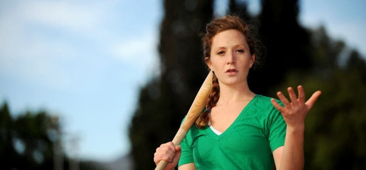 Wooden Softball Bat Cork a Wooden Softball Bat