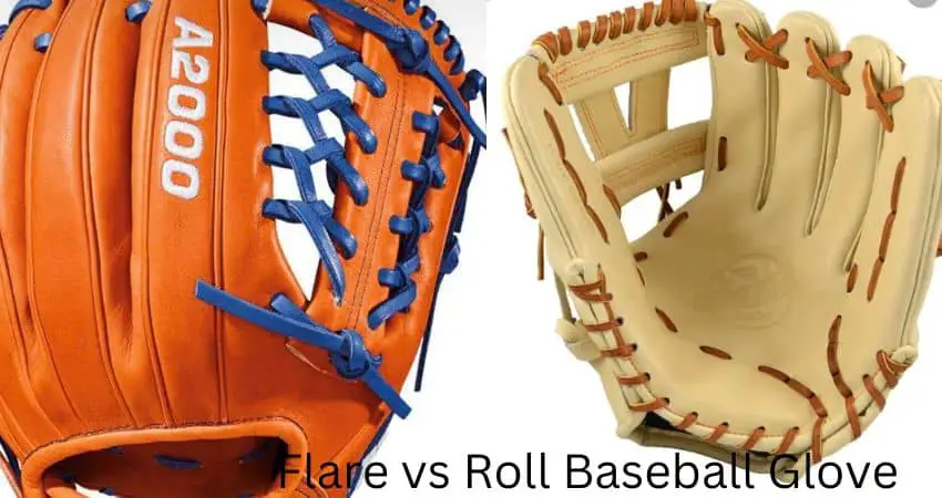 Flare vs Roll Baseball Glove