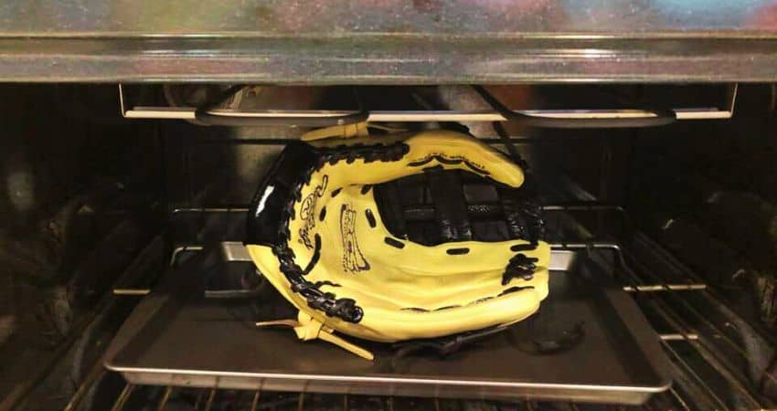 How Long to Put Baseball Glove in Oven