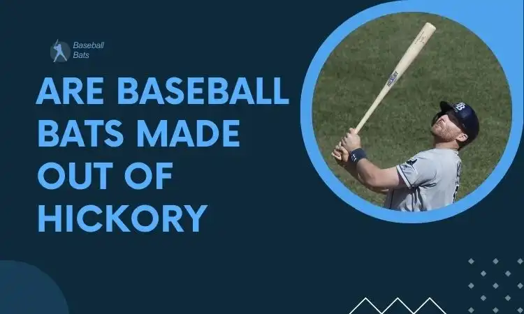 Are Baseball Bats Made Out of Hickory?
